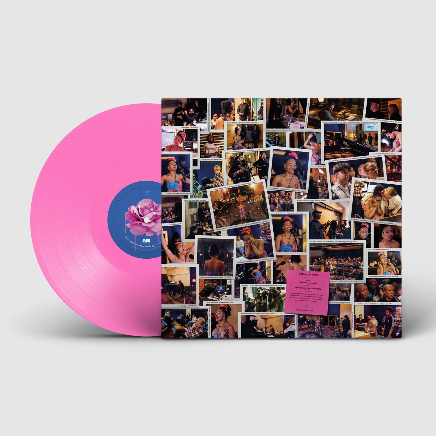 Young Athena Live to Vinyl 12" Single (Exclusive Limited Edition)